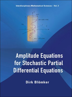 cover image of Amplitude Equations For Stochastic Partial Differential Equations